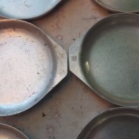 метални чинии- хром 6бр, снимка 3 - Други ценни предмети - 26211513