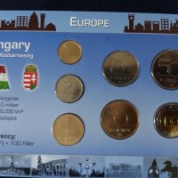 Унгария - комплектен сет от 7 монети, снимка 1 - Нумизматика и бонистика - 37782771