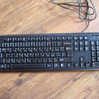 Клавиатура с USB букса - цвят черен - употребявана, снимка 1 - Клавиатури и мишки - 32751494