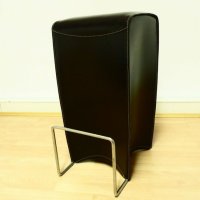 Висококачествен бар стол, тапициран с кожа Texon , снимка 1 - Столове - 43702257