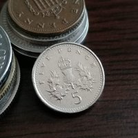 Монета - Великобритания - 5 пенса | 2001г., снимка 1 - Нумизматика и бонистика - 35236171