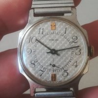 Часовник ПОБЕДА. Made in USSR. Механичен. Мъжки. Vintage watch. POBEDA. СССР. , снимка 1 - Мъжки - 43833305