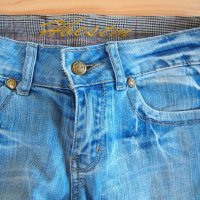 Къси светло сини дънкови панталонки, снимка 2 - Къси панталони и бермуди - 26256947