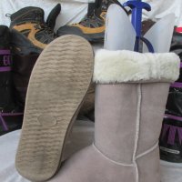 топли, зимни ботуши, Björndal® original,аналог на UGG, N- 42- 43, 100% естествен велур = естествена , снимка 11 - Мъжки ботуши - 35344589