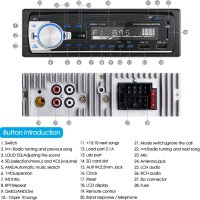 Bluetooth Hands-free MP3 радио за кола CENXINY N1901, снимка 5 - Аксесоари и консумативи - 43681038