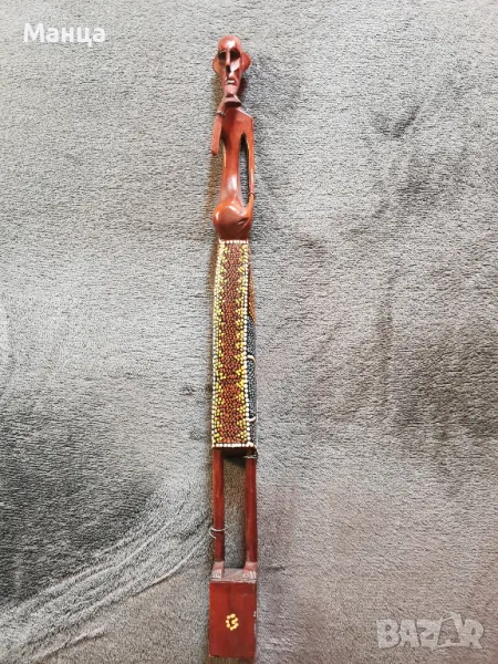 Дървена Африканска фигура, снимка 1