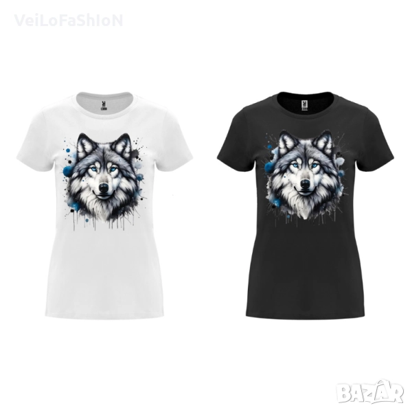 Нова дамска тениска с Вълк, снимка 1