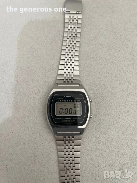 Casio chronograph lithium Japan часовник, снимка 1