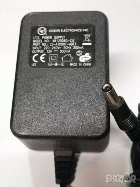 Адаптер Leader Electronics LEI 48120080-C5  12V, снимка 1