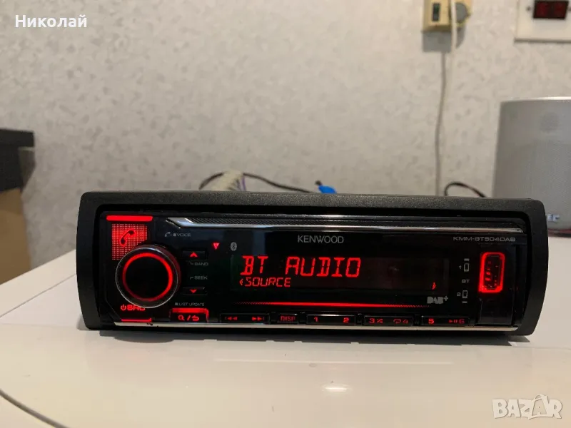 Авто радио Kenwood Bluetooth, снимка 1