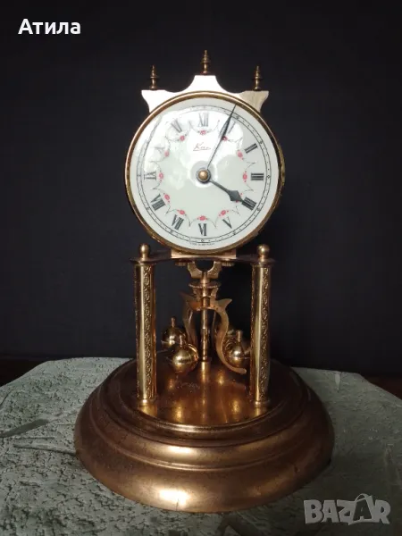 каминен часовник механичен 27/20 см, снимка 1