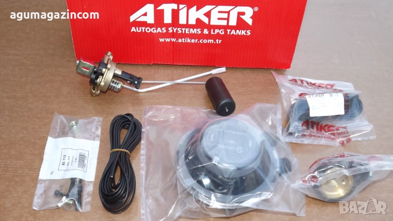 евросонда мултиклапан (нивомер) ATIKER Атикер за цилиндрична бутилка, снимка 1