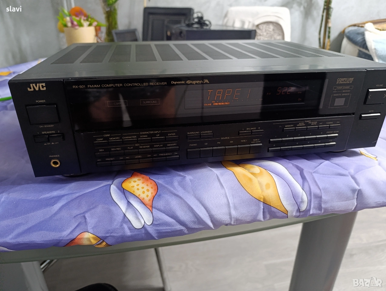 Receiver JVC RX-501 BK, снимка 1