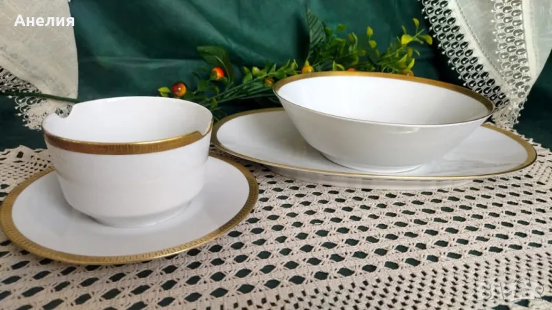 Hutschenreuther Bavaria плато салата чинии, снимка 1