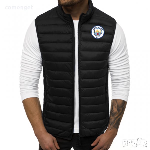 ПРОМО ЦЕНА! Мъжко яке без ръкави / елек, грейка МАНЧЕСТЪР СИТИ / MANCHESTER CITY!, снимка 1