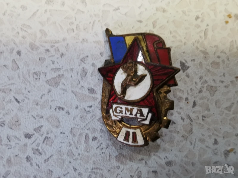 ЗНАЧКА-ЕМАЙЛБРОНЗ, снимка 1