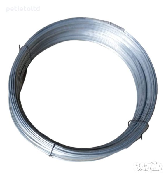 Тел поцинкована Ф 2 мм ( 1 кг ), снимка 1
