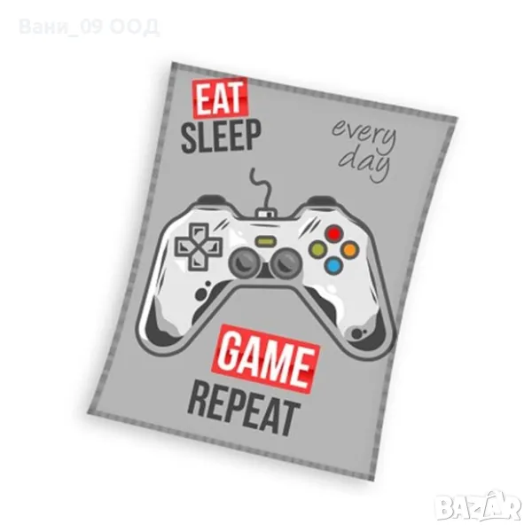 200х150см! Геймърско одеяло с интересен дизайн , снимка 1