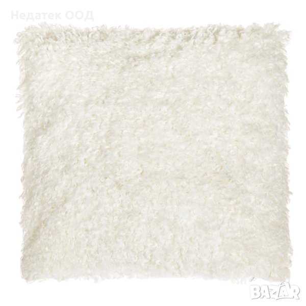 Възглавница, декоративна, бяла, 45x45 см, снимка 1
