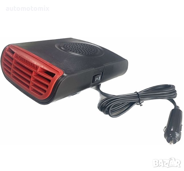 Печка за кола, За предно стъкло, Духалка 150W/12V - 1851545, снимка 1