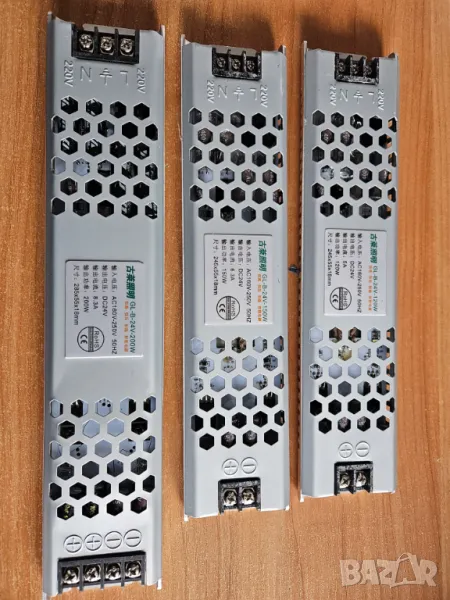 Захранване за LED 24 V с вградена защита от късо съединение, снимка 1