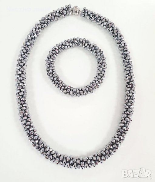 Комплект колие и гривна , снимка 1