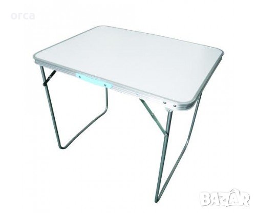 Неръждаема туристическа маса – сгъваема за къмпинг и риболов, снимка 1