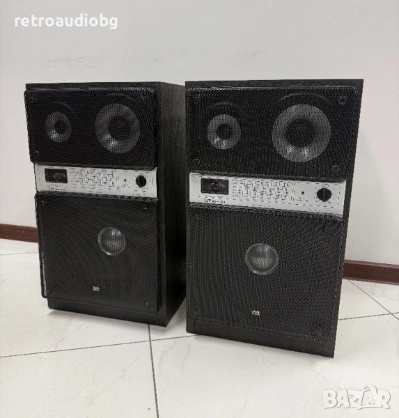 🔉Винтидж трилентови тонколони ITT A1-130 - 85-130W - 8 ома🔉, снимка 1