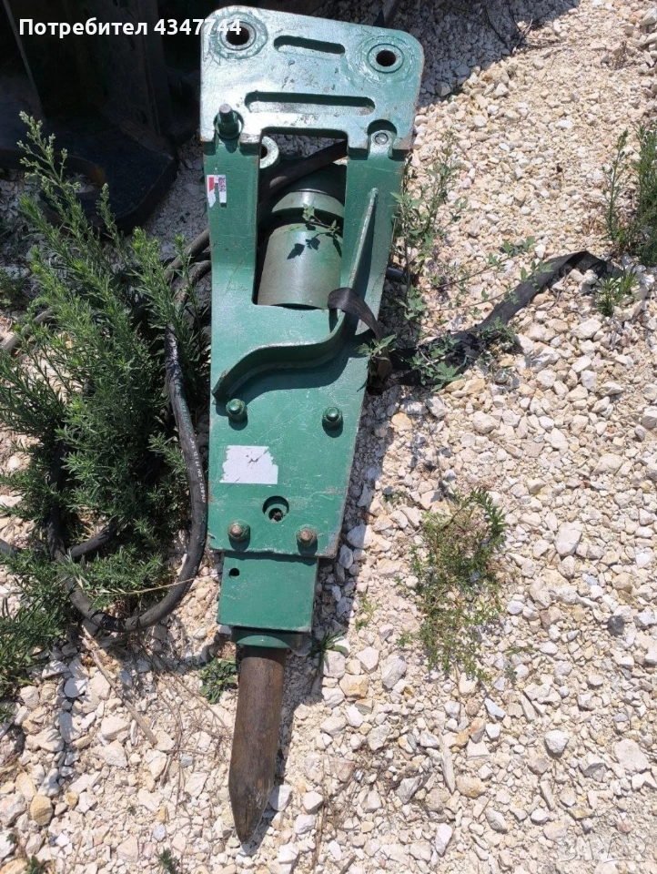 Хидравличен чук. Багер,Мини багер Техника,Къртач , снимка 1