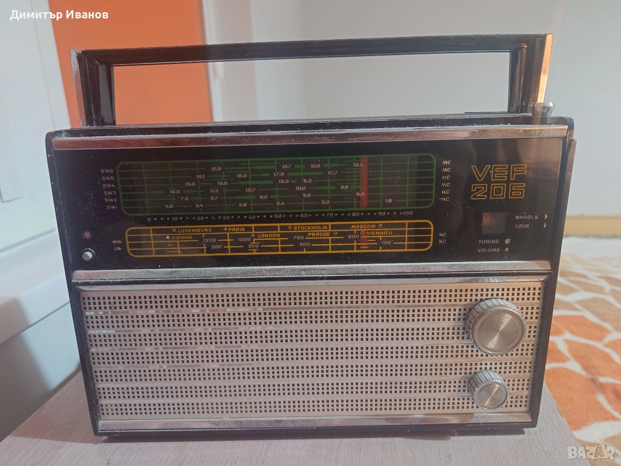 Радио Веф, в перфектно състояние! , снимка 1