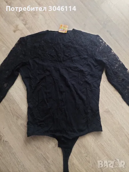 Дамско боди с дантела, снимка 1