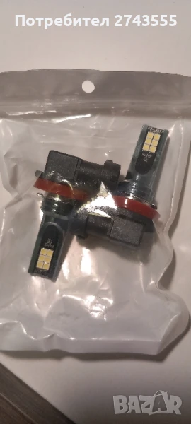 H11 LED халогенни крушки, снимка 1