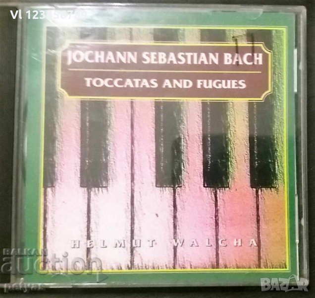 СД - JOCHANN SEBASTIAN BACH ' TOCCATAS AND FUGUES' - CD, снимка 1