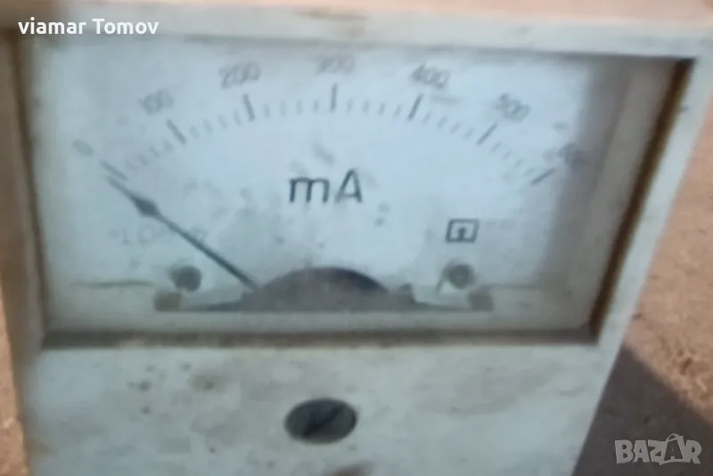 Амперметри обхват 600мА, снимка 1