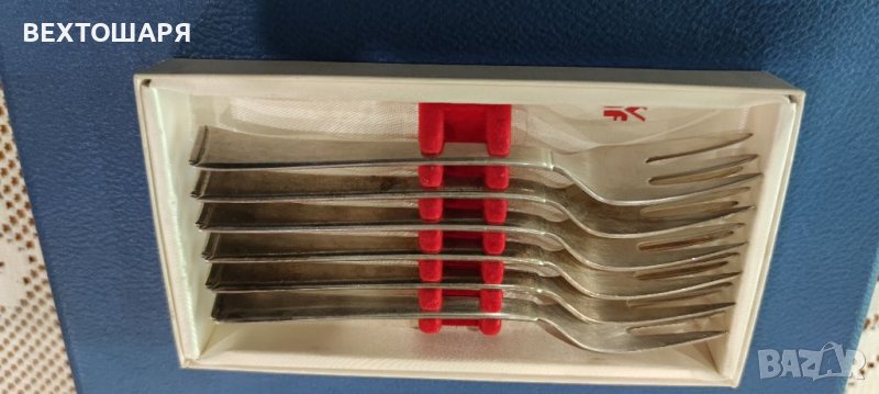 Немски Вилички Дълбоко Посребрени WMF , снимка 1