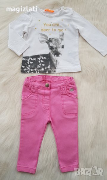 Бебешки дънки 3-6 месеца, снимка 1