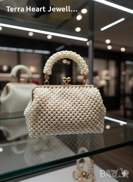 Дамска чанта перлена , снимка 1
