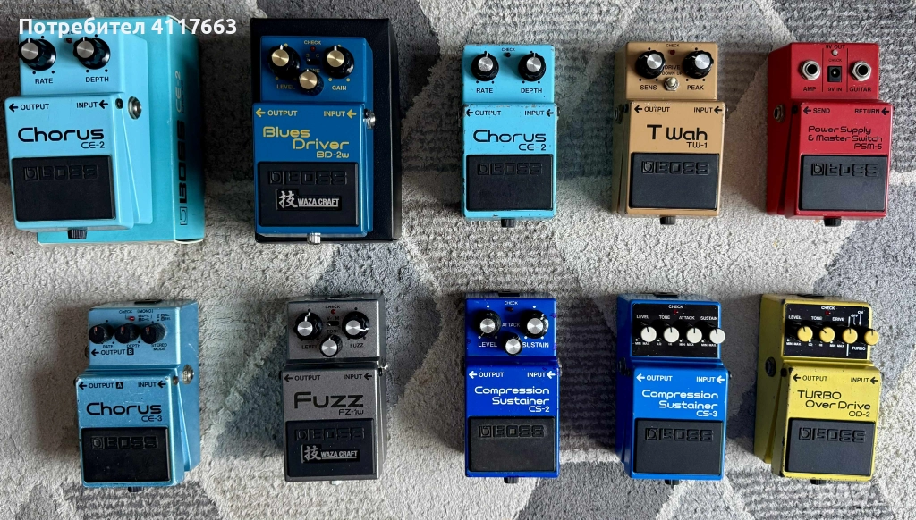 Японски Ефекти за Китара, снимка 1