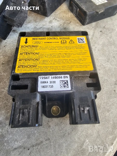 Централа AIRBAG за FORD FUSION SRS Control Module 2S6T-14B056-BM 5WK43030 2S6T14B056BM, снимка 1