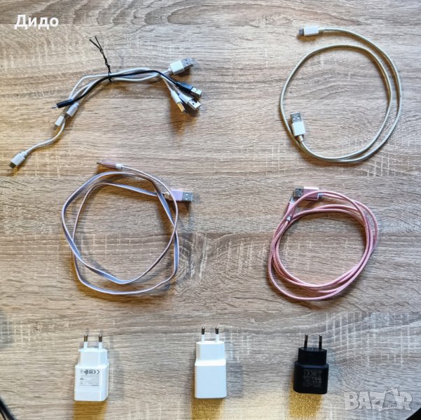 Лот зарядни устройства, кабели за смартфони/таблети: Nokia, Xiaomi, Huawei , снимка 1