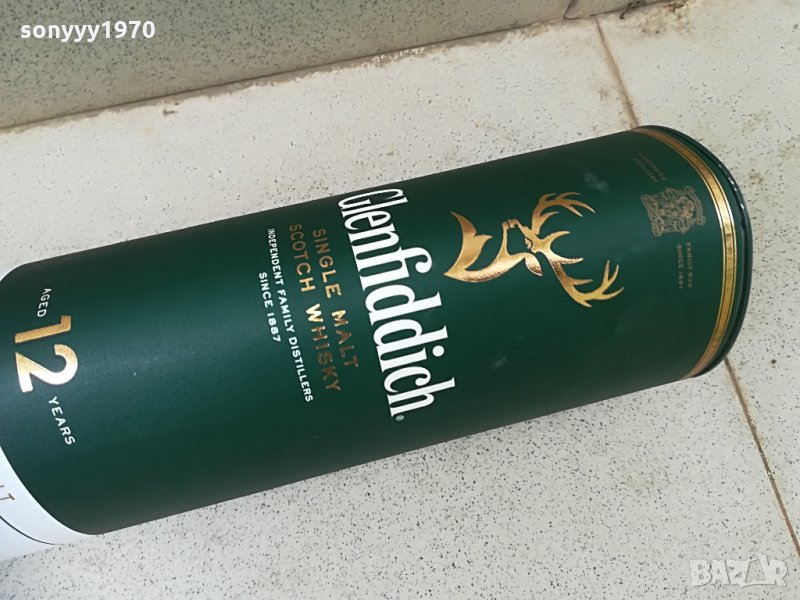 glenfiddich 12 years old-ПРАЗНА КУТИЯ, снимка 1