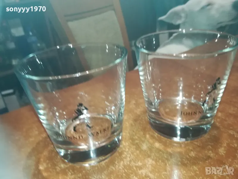 JOHNNIE WALKER X2 ЧАШИ ЗА КОЛЕКЦИЯ 1011240953, снимка 1