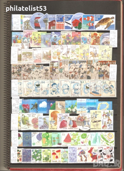 Япония-след-2000г.клеймо-пълни серии-Лот-7, снимка 1