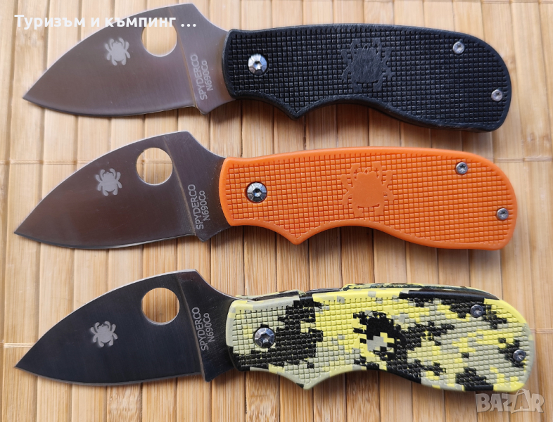 Сгъваем нож Spyderco N690Co /Spyderko Squeak SlipIt/, снимка 1