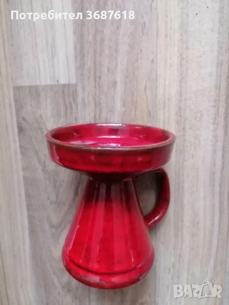 Свещник керамика, снимка 1