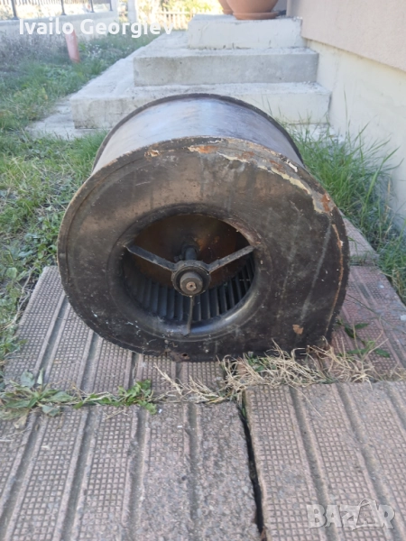 Охлюв за вентилация с ел.мотор, снимка 1