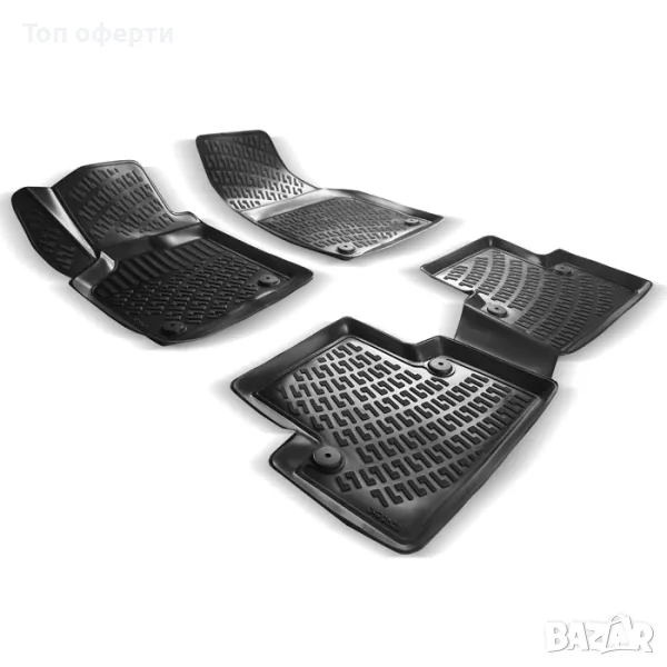 Гумени стелки RizLine съвместими с Volvo V70 07-16, снимка 1