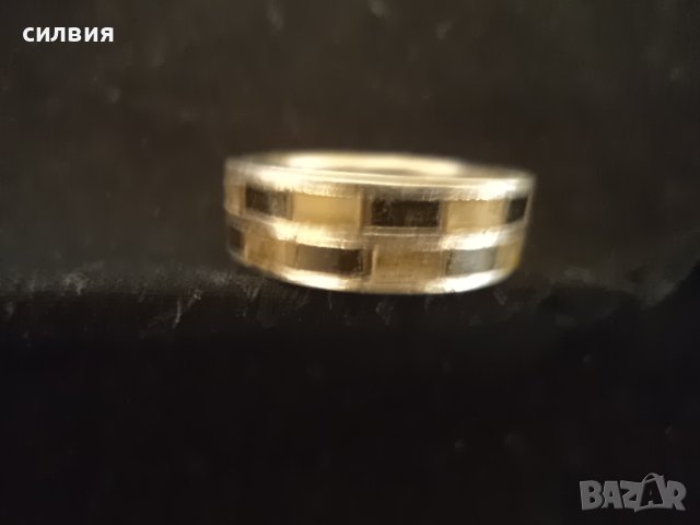 дамски  сребърен пръстен, снимка 1