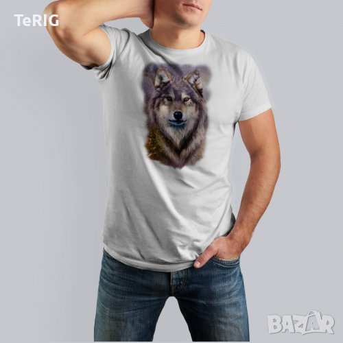 вълк соларна тениска, снимка 1