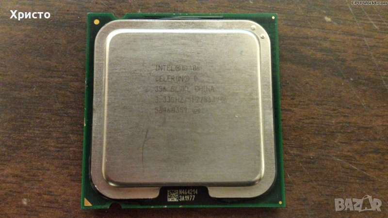 Процесор Intel Celeron D Processor 356  3.33 GHz, снимка 1